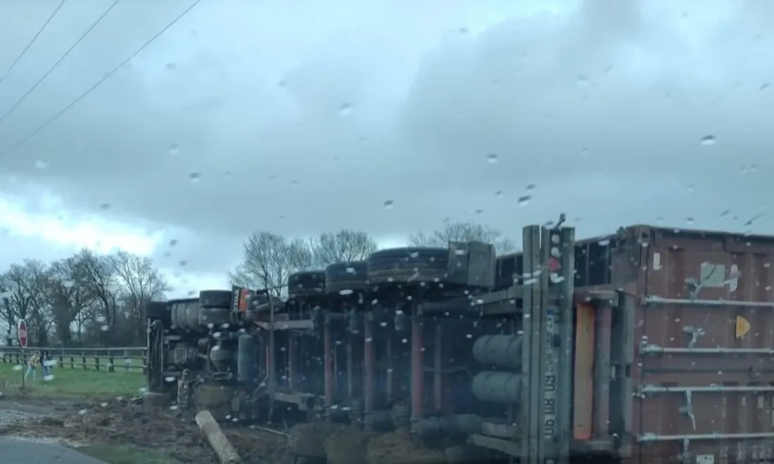 L'accident s'est produit peu après 15h